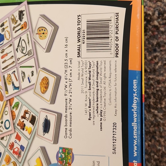 What Doesn't Belong? Children Board Game 2+ years - Picture 3 of 5